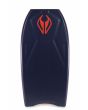 Tabla de Bodyboard NMD Ben Player Series Spec PP 41" en color azul marino y rojo deck