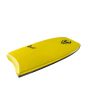 Tabla de Bodyboard NMD Element PE HDD amarillo y naranja cola creciente