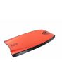 Tabla de Bodyboard NMD Element PE HD Negro-Rojo Flúor canales