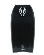 Tabla de Bodyboard NMD Element PE HD rosa y negra slick HDPE