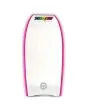Tabla de Bodyboard Turbo V PP Azul Cielo/Blanco con slick blanco y tail piece