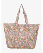 Bolsa de playa Roxy Anti Bad Vibes Tote 24 Litros con estampado floral