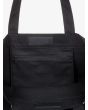 Bolsa de playa Roxy Go For It Negra para mujer bolsillo interior de cremallera
