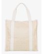 Bolsa de playa Roxy Seas the day 26 litros color natural posterior
