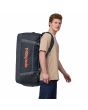 Bolsa de viaje convertible en mochila Patagonia Black Hole Duffel 100 Litros azul marino Smolder Blue correas extraíbles