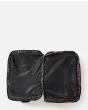 Maleta de cabina con ruedas Rip Curl F-Light Cabin Searchers 35L Marrón abierta
