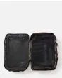 Bolsa de viaje mediana con ruedas Rip Curl F-Light Transit 50L Searchers Marrón tamaño cabina abierta
