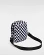 Bolso Bandolera Vans Go Getter Negro y Blanco Unisex posterior
