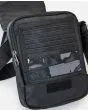Bolso bandolera Rip Curl Leazard Pouch negro para hombre compartimentos