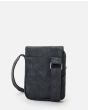 Bolso bandolera Rip Curl Leazard Pouch negro para hombre posterior