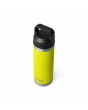 Botella termo Yeti Rambler 18oz con tapón Chug Cap color Firefly Yellow asa TripleHaul