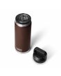 Botella Termo YETI Rambler 26oz - 760ml Marrón abierta