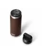 Botella Termo YETI Rambler 26oz - 760ml Marrón abierta