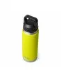 Botella Termo Yeti Rambler 26oz con tapón Chug Cap Firefly Yellow asa TripleHaul