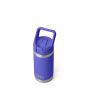 Botella de agua Yeti Rambler Jr 12oz Kids Ultramarine Violet para niños tapa con pajita cerrada