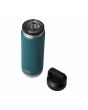 Botella Termo YETI Rambler 26oz Agave Teal abierta