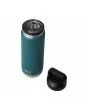 Botella Termo YETI Rambler 26oz Agave Teal abierta