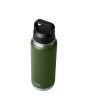 Botella Termo Yeti Rambler 36oz - 1065ml Highlands Olive cerrada