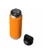Botella Termo Yeti Rambler 36oz - 1065ml King Crab Naranja abierta