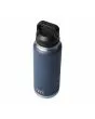 Botella Termo Yeti Rambler 36oz - 1065ml Azul Marino cerrada