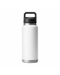 Botella Termo Yeti Rambler 36oz - 1065ml Blanca posterior