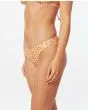 Mujer con Braguita de bikini Rip Curl Classic Surf marrón lateral