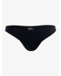 Braguita de bikini de cobertura moderada Roxy Beach Classics Negro Antracita para mujer