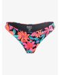 Braguita de Bikini de cintura baja Roxy Printed Beach Classics Tanga color Anthracite Floral Fiesta Big para mujer