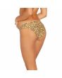 Mujer con Braguita de Bikini tipo boxer Volcom Yess Leopard Hipster Animal Print lateral 