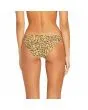 Mujer con Braguita de Bikini tipo boxer Volcom Yess Leopard Hipster Animal Print posterior