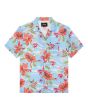 Camisa de manga corta Deus Ex Machina Broadus azul para hombre