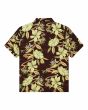 Camisa de manga corta Deus Ex Machina Broadus Shirt Marrón para hombre vista trasera