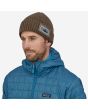 Hombre con Gorro de lana Patagonia Brodeo Beanie marrón Unisex