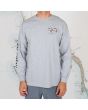 Hombre con Camiseta de manga larga Salty Crew Bruce Gris 