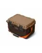 Caja de carga Yeti LoadOut GoBox 30 Gear Case Marrón cerrada