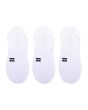 Pack 3 pares calcetines cortos invisibles Billabong Core No-Show blancos para hombre