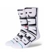 Calcetines Stance Baker Crew blancos Unisex