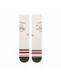 Calcetines Stance California Republic 2 Crew blanco hueso Unisex frontal