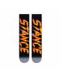 Calcetines Stance Electrified Unisex en color negro frontal