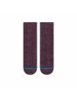 Calcetines Stance Habitat Crew burdeos Unisex frontal