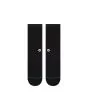 Calcetines Stance Icon Crew Sock Negro-Blanco Unisex frontal