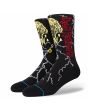 Calcetines Stance Night City Unisex en color negro y logo de Iron Maiden rojo Talla L