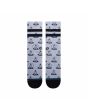 Calcetines Stance Namastay Off my wave Unisex en color gris frontal
