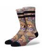 Calcetines Stance Snakk Crew Sock Unisex con estampado hamburguesa 
