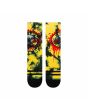 Calcetines Stance So Fine Guns N' Roses Collection en color amarillo Unisex frontal