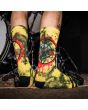 Calcetines Stance So Fine Guns N' Roses Collection en color amarillo Unisex puestos