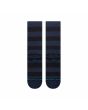 Calcetines Stance Stay Off my wave en color azul marino con rayas negras Unisex posterior