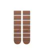 Calcetines Stance Strata marrones con rayas Unisex posterior