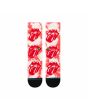 Calcetines Stance The Rolling Stones Licks blancos Unisex frontal