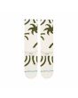 Calcetines Stance Twisted Crew blancos Unisex posterior